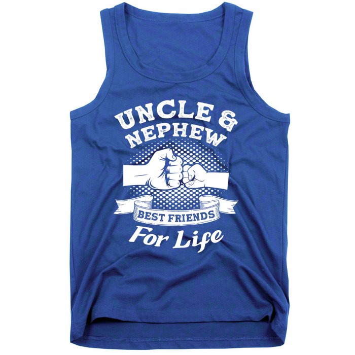 Uncle And Nephew Best Friends For Life Aunt Gift Tank Top