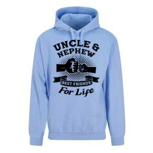 Uncle And Nephew Best Friends For Life Aunt Gift Unisex Surf Hoodie