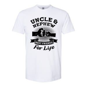 Uncle And Nephew Best Friends For Life Aunt Gift Softstyle CVC T-Shirt