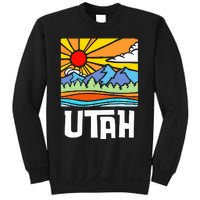 Utah Artistic Nature & Mountains Sweatshirt