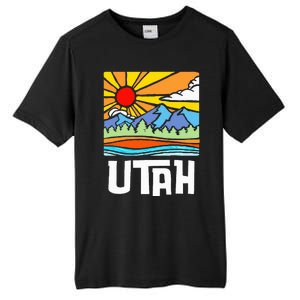 Utah Artistic Nature & Mountains Tall Fusion ChromaSoft Performance T-Shirt