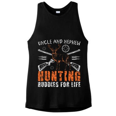 Uncle And Nephew Hunting Buddies Uncle And Nephew Ladies PosiCharge Tri-Blend Wicking Tank