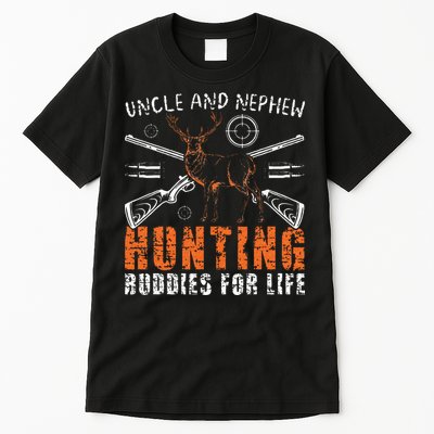 Uncle And Nephew Hunting Buddies Uncle And Nephew Tall T-Shirt