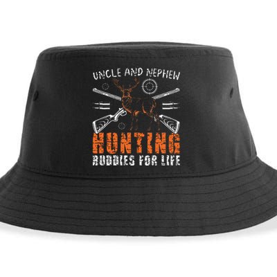 Uncle And Nephew Hunting Buddies Uncle And Nephew Sustainable Bucket Hat