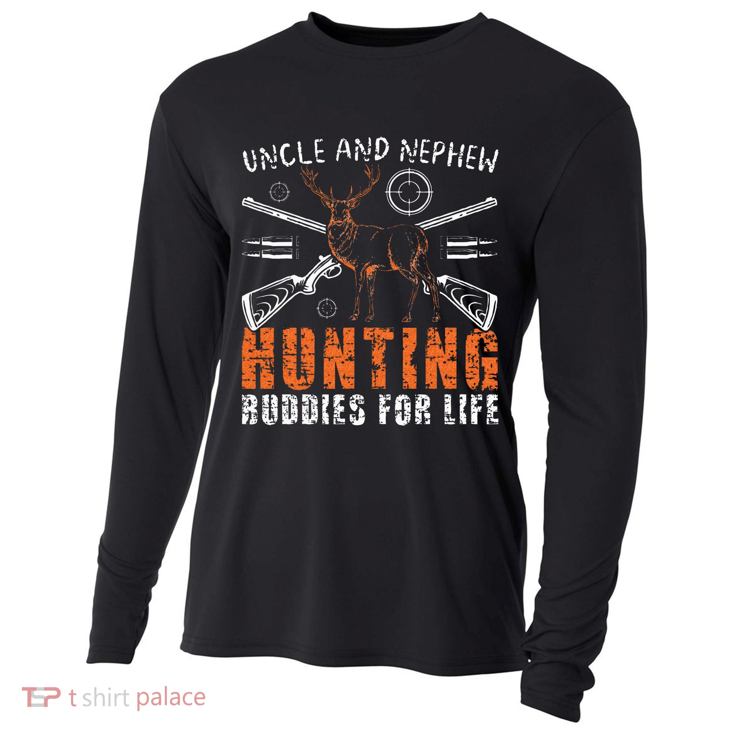 Uncle And Nephew Hunting Buddies Uncle And Nephew Cooling Performance Long Sleeve Crew