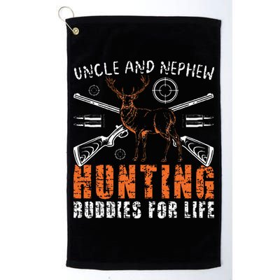 Uncle And Nephew Hunting Buddies Uncle And Nephew Golf Towel