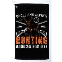 Uncle And Nephew Hunting Buddies Uncle And Nephew Golf Towel