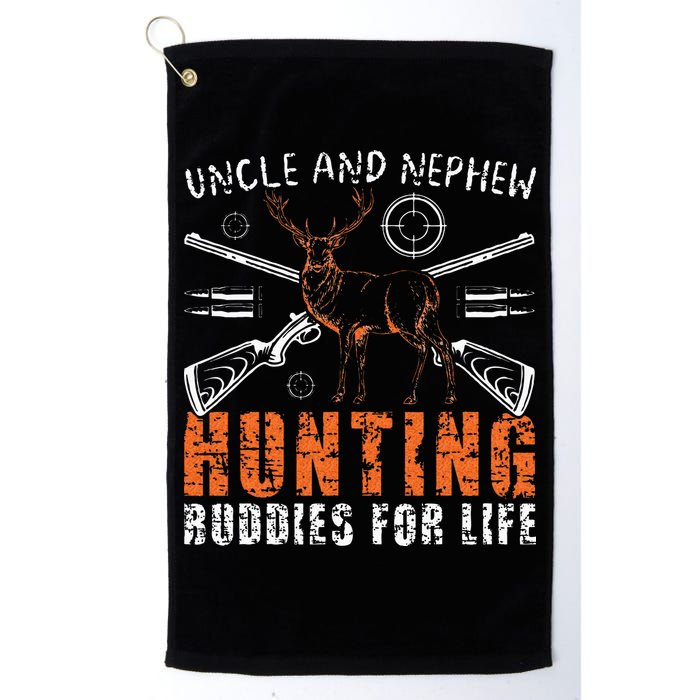 Uncle And Nephew Hunting Buddies Uncle And Nephew Golf Towel