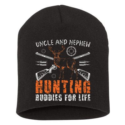 Uncle And Nephew Hunting Buddies Uncle And Nephew Short Acrylic Beanie