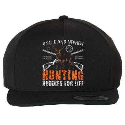 Uncle And Nephew Hunting Buddies Uncle And Nephew Wool Snapback Cap