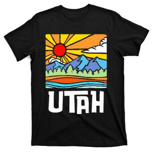 Utah Artistic Nature & Mountains T-Shirt