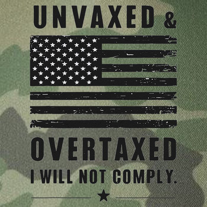 Unvaxxed And Overtaxed I Will Not Comply Funny Saying Legacy Tie Dye Trucker Hat