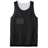 Unvaxxed And Overtaxed I Will Not Comply Funny Saying Mesh Reversible Basketball Jersey Tank