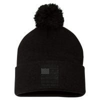 Unvaxxed And Overtaxed I Will Not Comply Funny Saying Pom Pom 12in Knit Beanie
