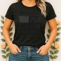 Unvaxxed And Overtaxed I Will Not Comply Funny Saying Womens T-Shirt