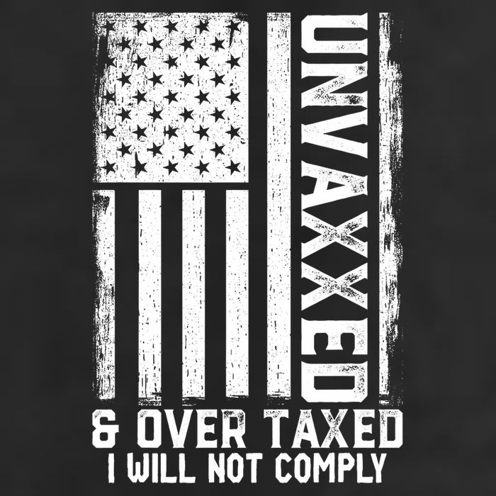 Unvaxxed And Overtaxed Cool Comfort Performance Bucket Hat