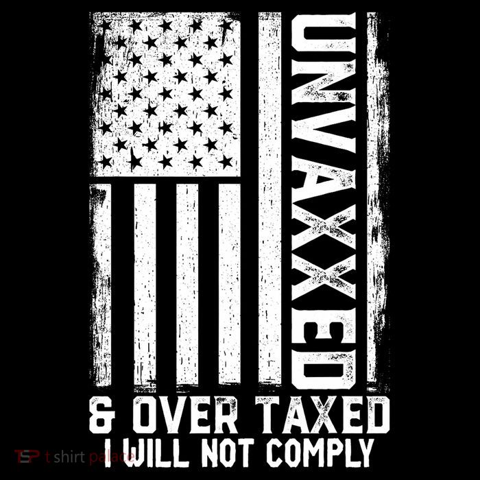 Unvaxxed And Overtaxed Full-Length Apron With Pockets