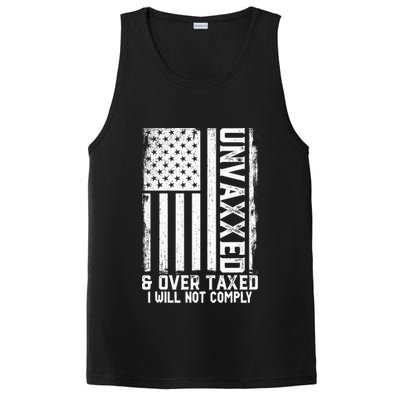 Unvaxxed And Overtaxed PosiCharge Competitor Tank