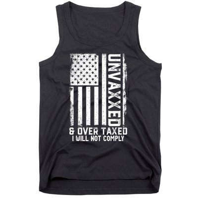 Unvaxxed And Overtaxed Tank Top