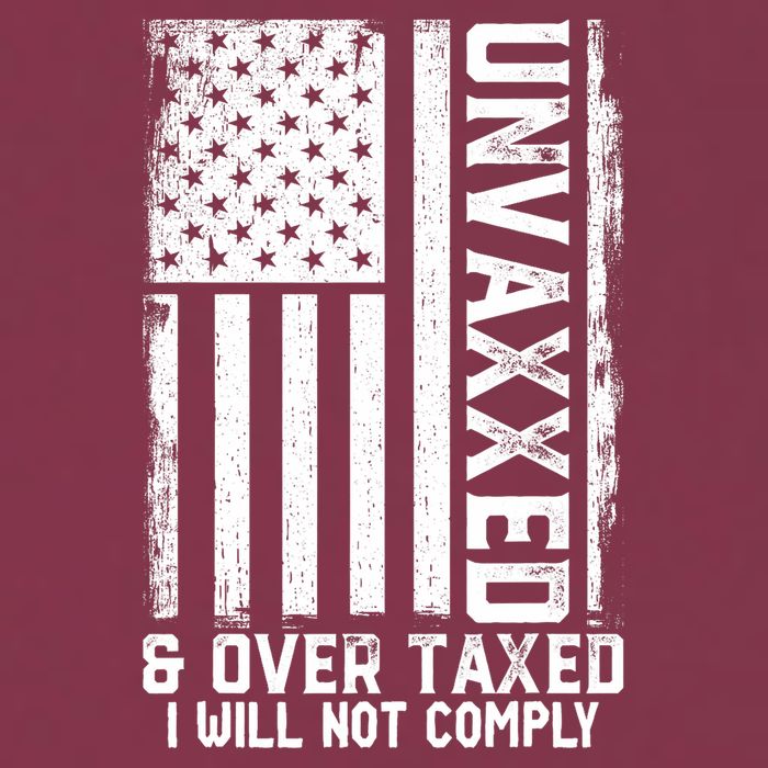 Unvaxxed And Overtaxed 16oz Travel Tumbler