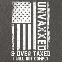 Unvaxxed And Overtaxed Cotton Canvas Backpack