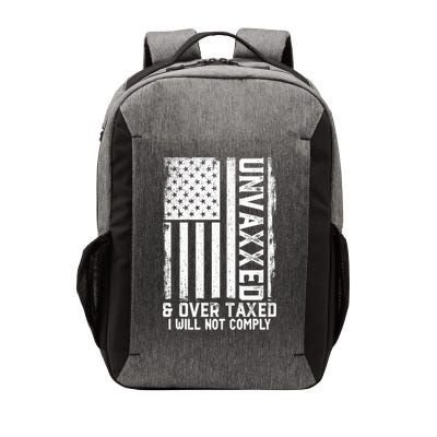 Unvaxxed And Overtaxed Vector Backpack