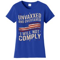 Unvaxxed And Overtaxed Vintage Women's T-Shirt