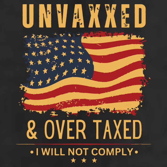 Unvaxxed And Overtaxed Cool Comfort Performance Bucket Hat