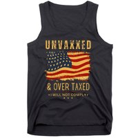 Unvaxxed And Overtaxed Gift Tank Top