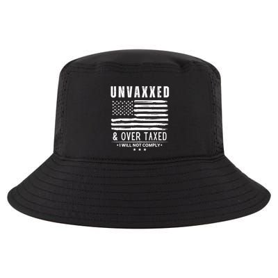 Unvaxxed And Overtaxed Cool Comfort Performance Bucket Hat