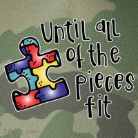 Until All Of The Pieces Fit Autism Puzzle Legacy Tie Dye Trucker Hat