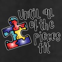 Until All Of The Pieces Fit Autism Puzzle Beanie