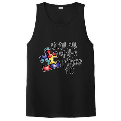 Until All Of The Pieces Fit Autism Puzzle PosiCharge Competitor Tank