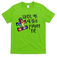 Until All Of The Pieces Fit Autism Puzzle T-Shirt