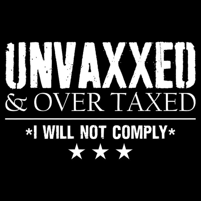 Unvaxxed And Overtaxed I Will Not Comply Wool Snapback Cap
