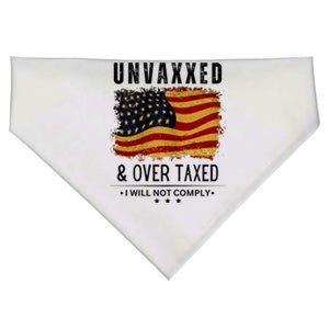 Unvaxxed And Overtaxed USA-Made Doggie Bandana