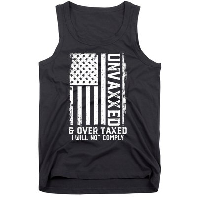 Unvaxxed And Overtaxed Tank Top