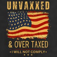 Unvaxxed and Overtaxed Cool Comfort Performance Bucket Hat