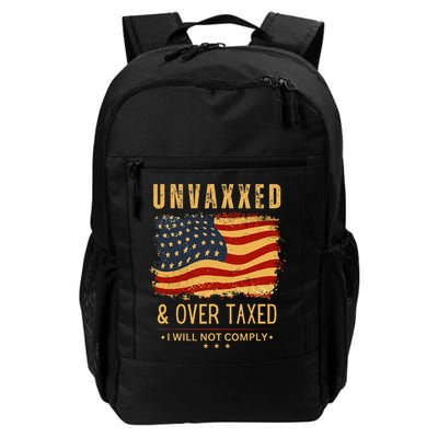 Unvaxxed and Overtaxed Daily Commute Backpack