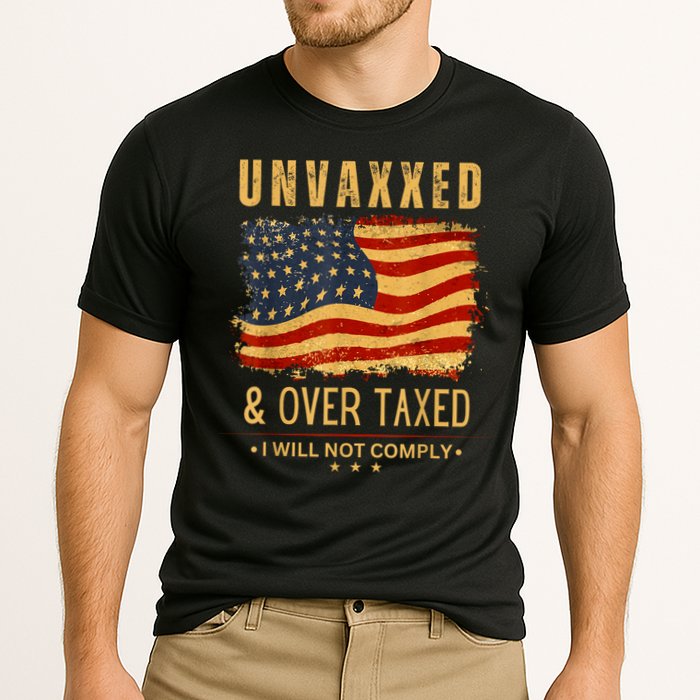 Unvaxxed And Overtaxed Performance Shirt