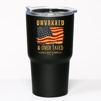 Unvaxxed And Overtaxed Tumbler