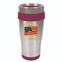 Unvaxxed And Overtaxed 16oz Travel Tumbler