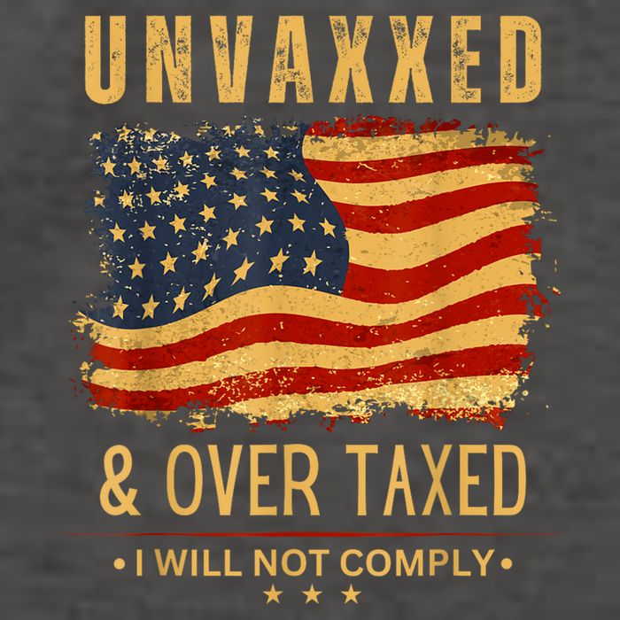 Unvaxxed And Overtaxed Vector Backpack