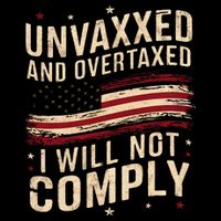 Unvaxxed And Overtaxed Daily Commute Backpack