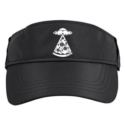 UFO Alien Pizza Adult Drive Performance Visor