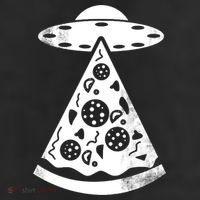 UFO Alien Pizza 11oz C Handle Ceramic Mug
