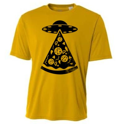 UFO Alien Pizza Cooling Performance Crew T-Shirt