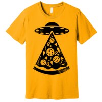 UFO Alien Pizza Premium T-Shirt