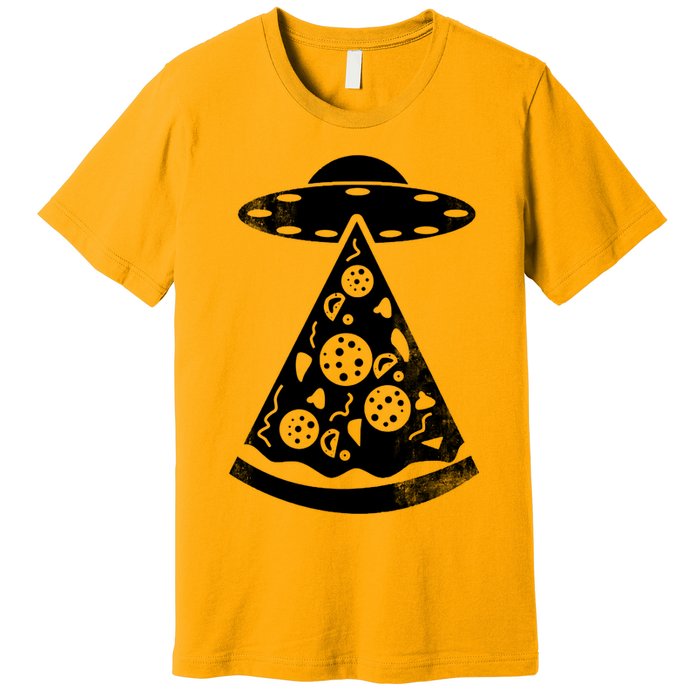 UFO Alien Pizza Premium T-Shirt