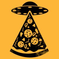 UFO Alien Pizza Premium T-Shirt